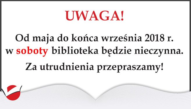 NIECZYNNE W SOBOTY
