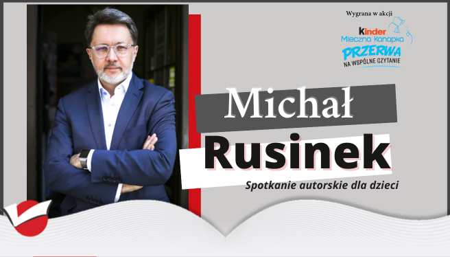 Michał Rusinek po raz drugi w naszej bibliotece