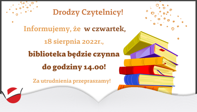 W czwartek czynne do 14:00