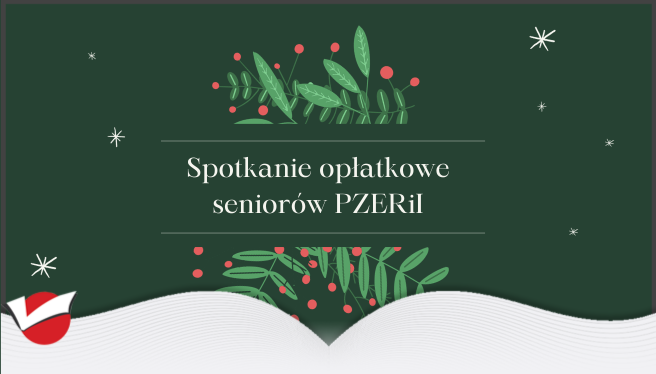 Spotkanie opłatkowe seniorów PZERiI