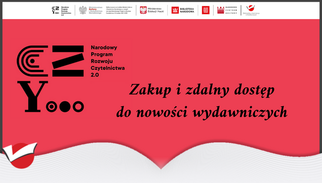 Dofinansowanie dla biblioteki na zakup nowości wydawniczych