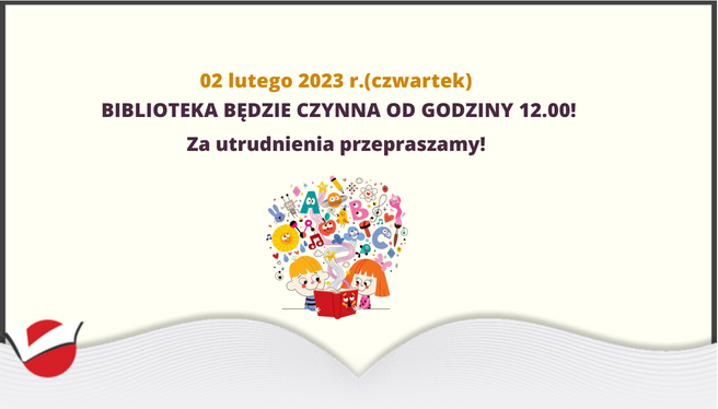 Jutro czynne od 12:00!