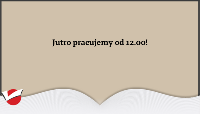 Informujemy,    w dniu 19.10.2022 r. (środa)  biblioteka będzie czynna  od godz. 12:00  Za utrudnienia przepraszamy!