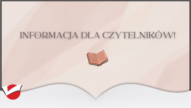 Informacja dla Czytelników!