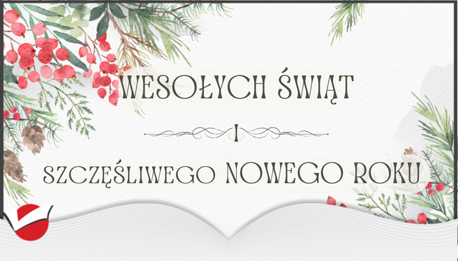 WESOŁYCH ŚWIĄT!