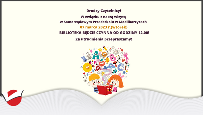 Jutro czynne od 12:00!