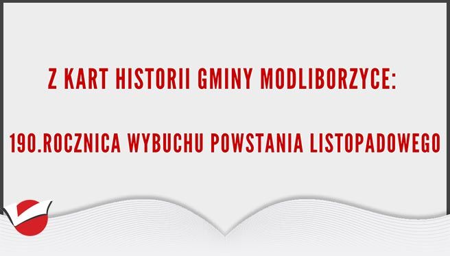 190.rocznica wybuchu Powstania Listopadowego