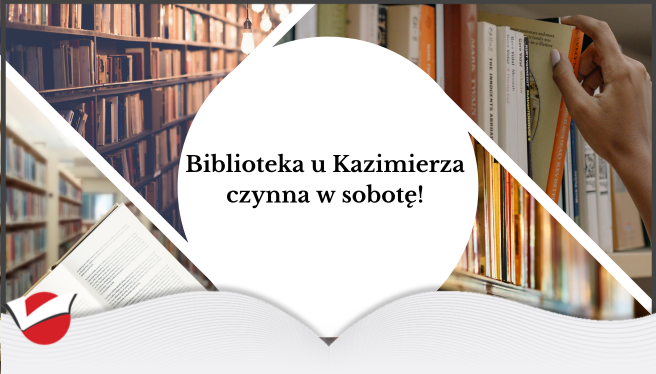Biblioteka czynna w sobotę