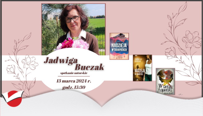 Spotkanie autorskie z Jadwigą Buczak