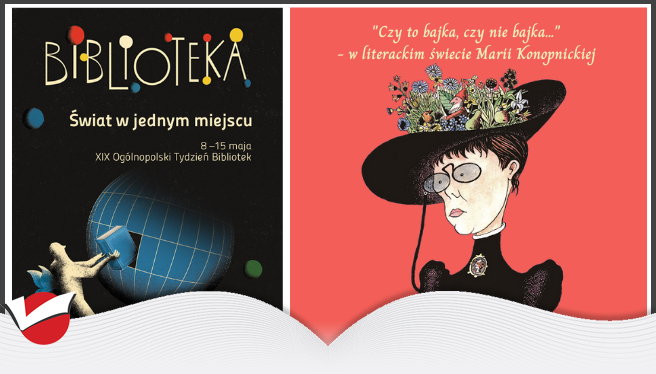 Wizyta w bibliotece i lekcja biblioteczna o M. Konopnickiej
