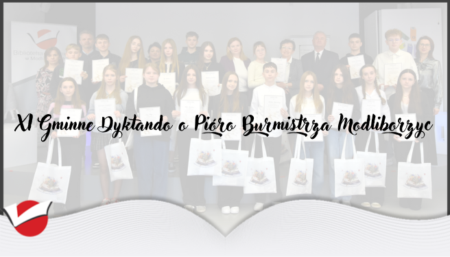 XI Gminne Dyktando o Pióro Burmistrza Modliborzyc