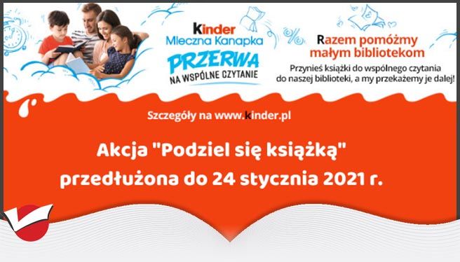 Akcja "Podziel się książką" przedłużona!!!