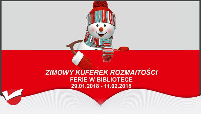 Zimowy kuferek rozmaitości, czyli ferie w Bibliotece u Kazimierza
